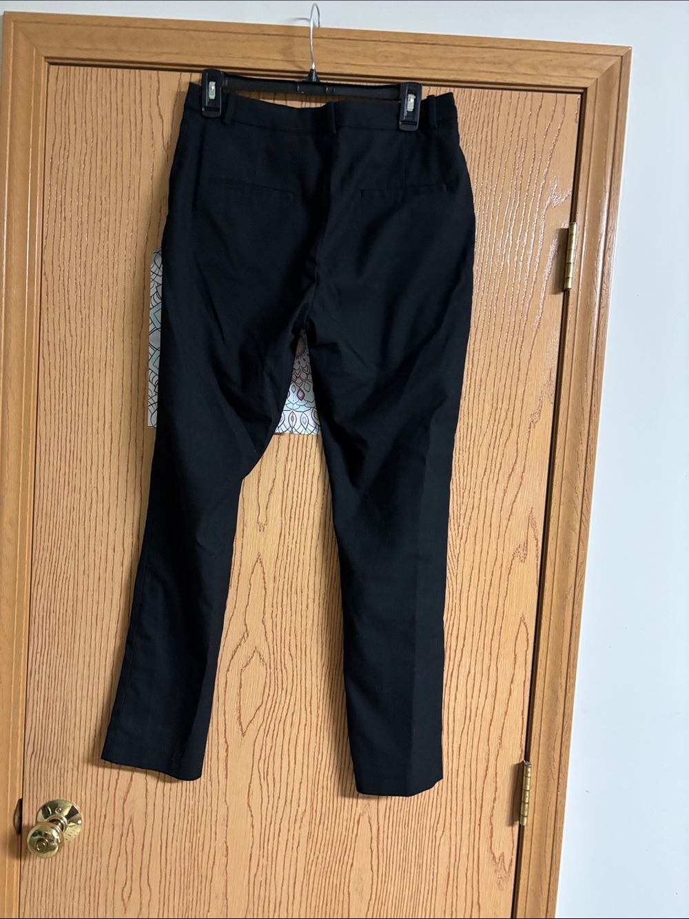 H&M Black Women's Slim Tailored Trousers